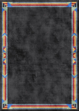 Bauhaus 10875-editio19 - handgefertigter Teppich,  tibetisch (Indien), 60 Knoten Qualität